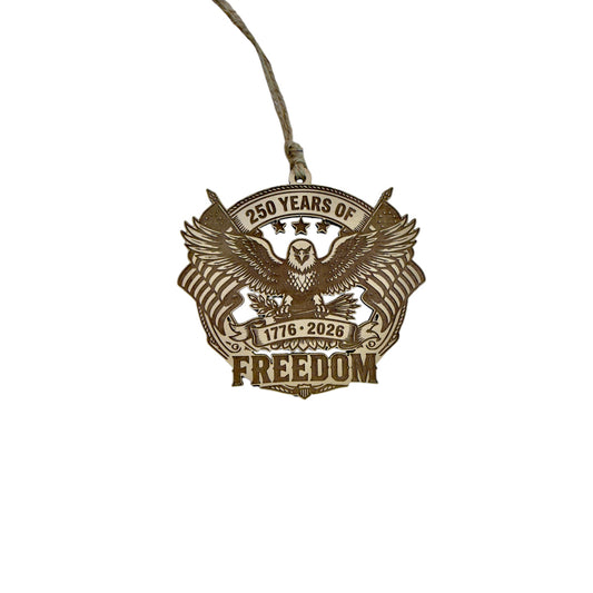 250 Years of Freedom Car Charm