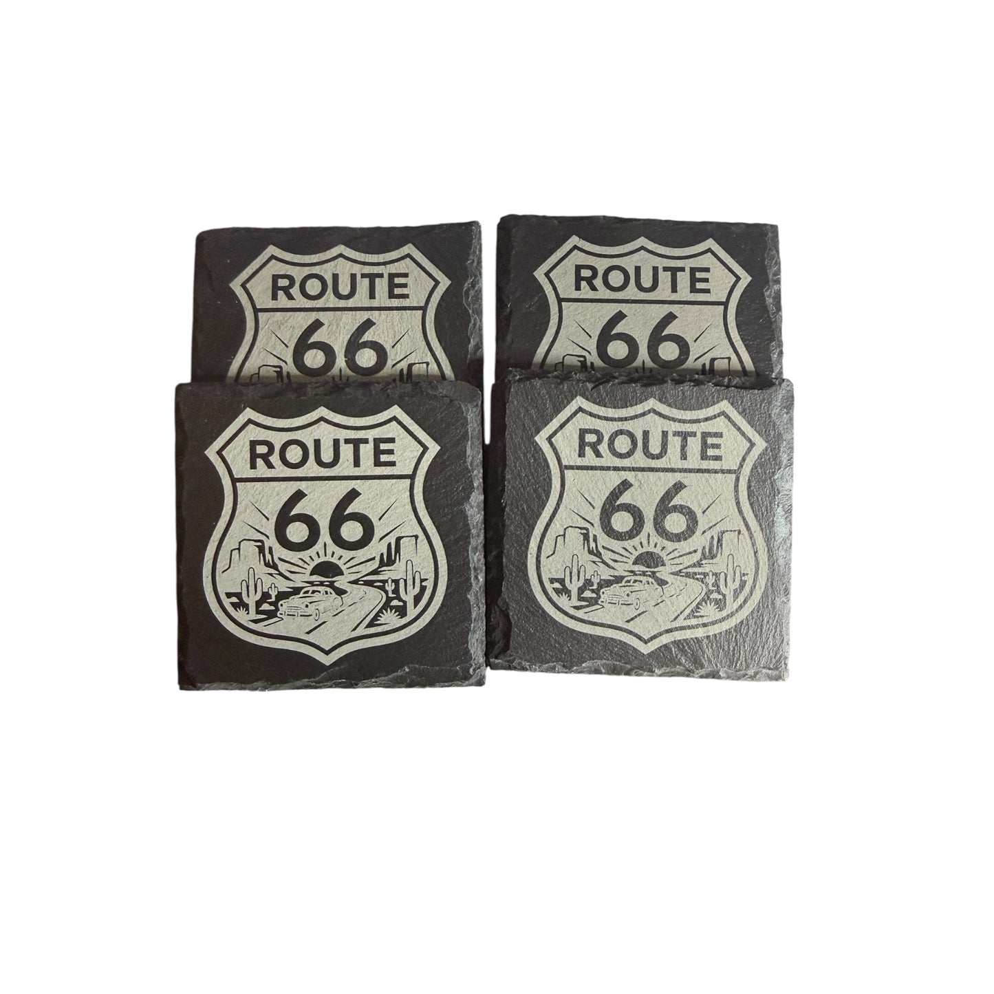 Route 66 Road Trip Coasters