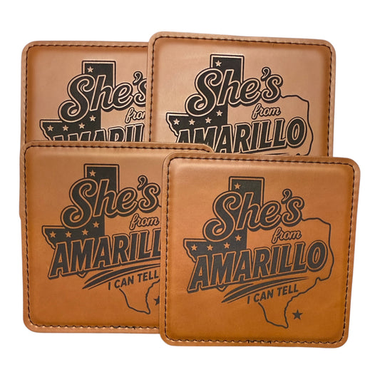 She’s From Amarillo Coasters