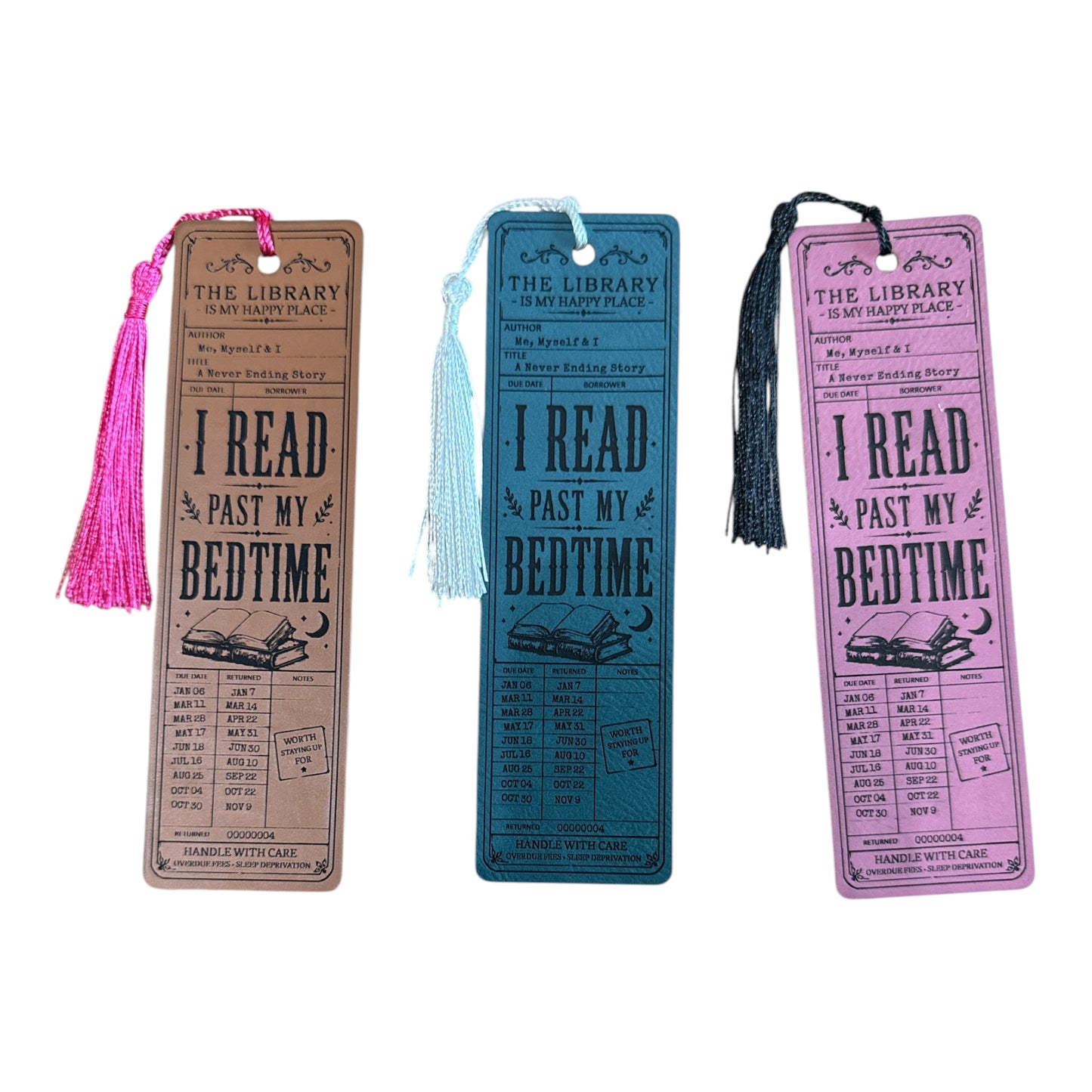 Leatherette Bookmarks