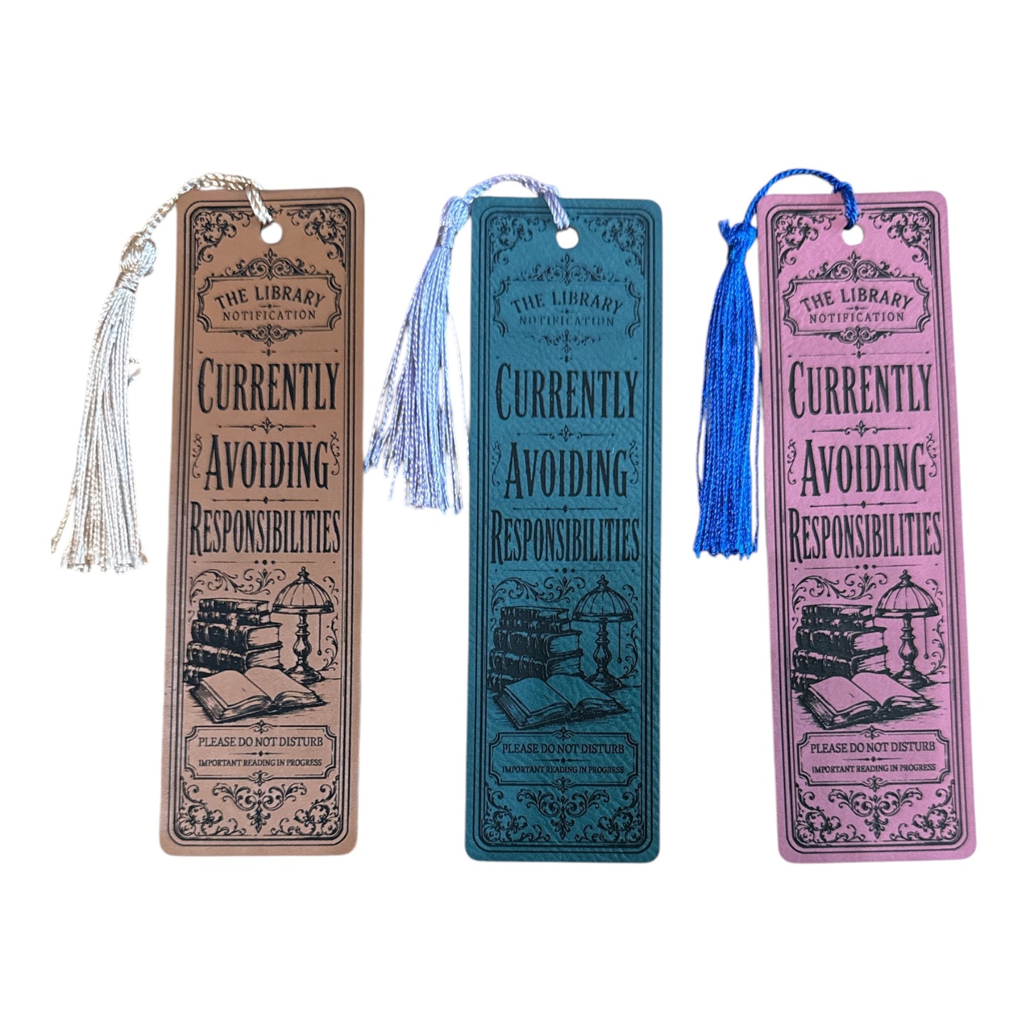 Leatherette Bookmarks