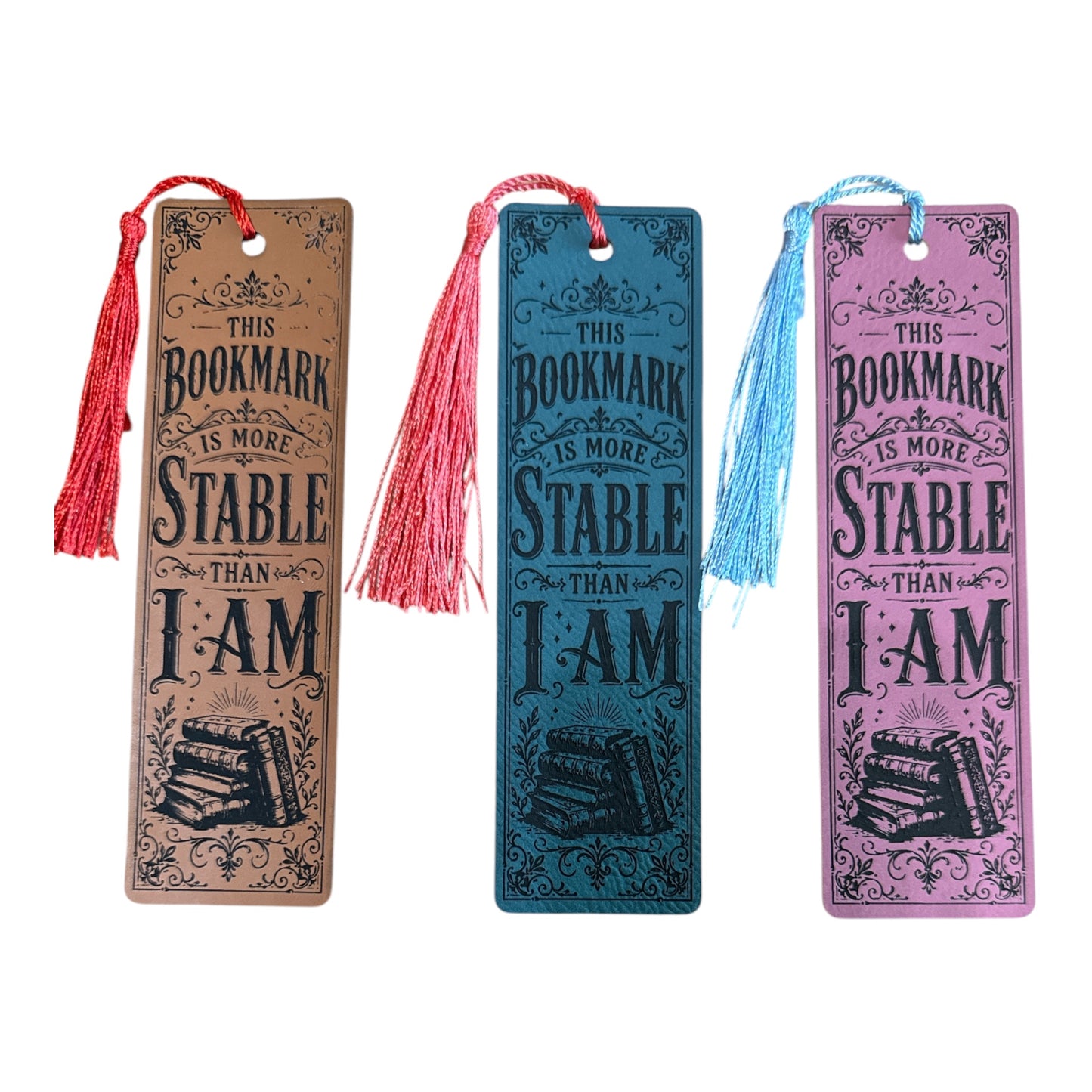 Leatherette Bookmarks
