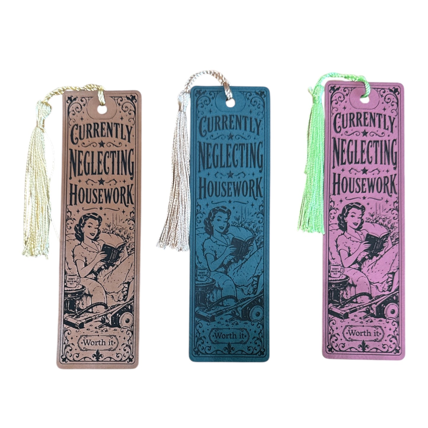 Leatherette Bookmarks