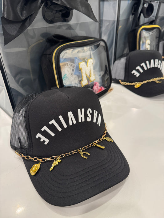 Vinyl Letter Trucker Hat