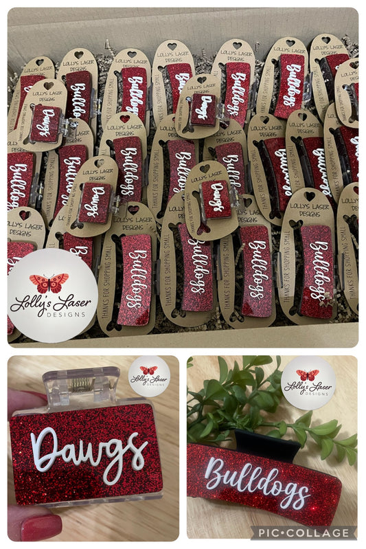 Custom Order Tier 2 Hair Clip Pricing