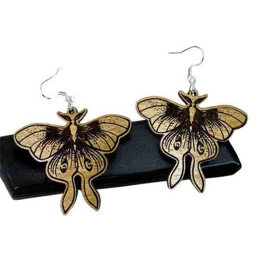 Luna Moth Earrings