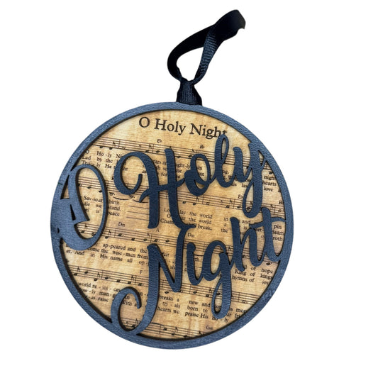 O Holy Night Music Ornament