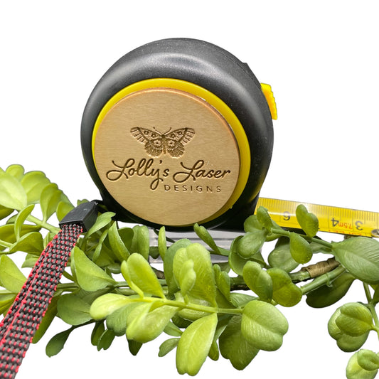 Personalized Small Yellow Tape Measure