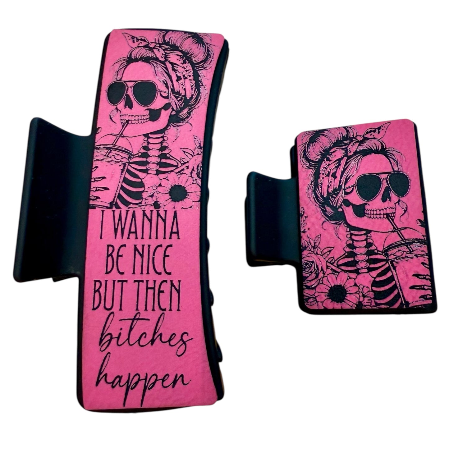 I Wanna Be Nice Hair Clip