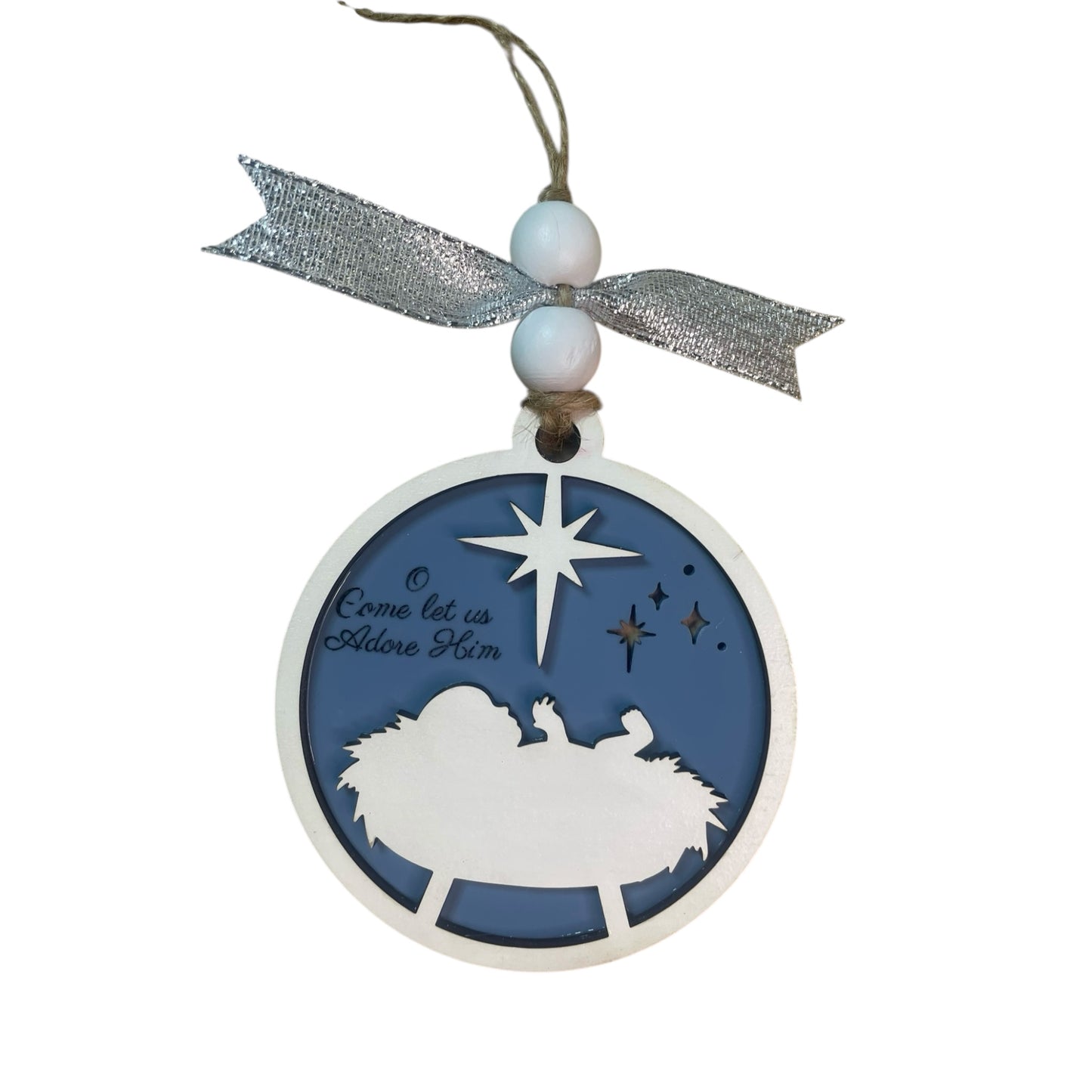 Baby Jesus Christmas Ornament