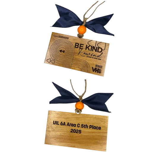 Sachse Be Kind Rewind 2025 Ornament
