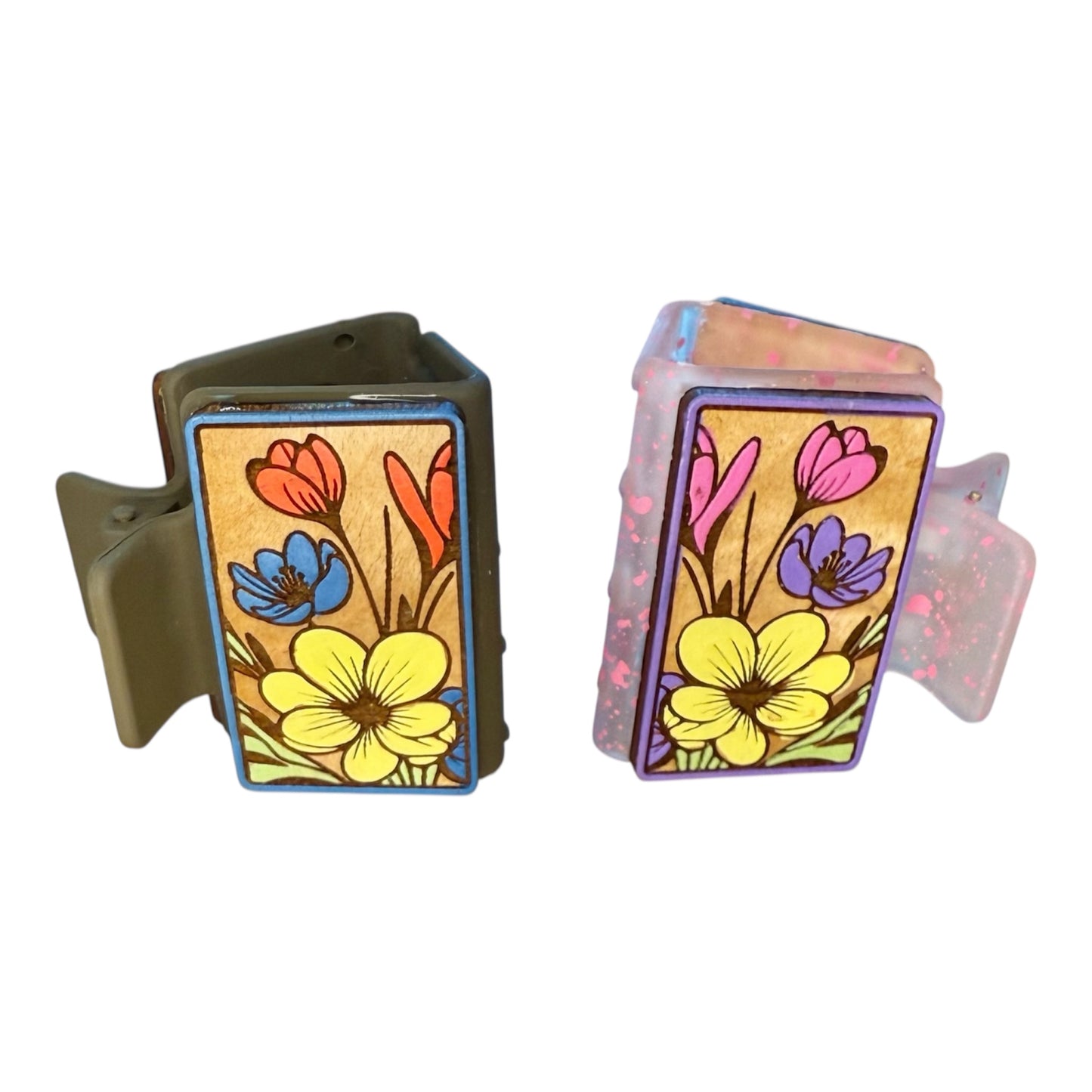 Spring Flowers Hair Clip