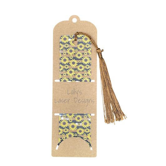Sunflower Stripes Bookmark
