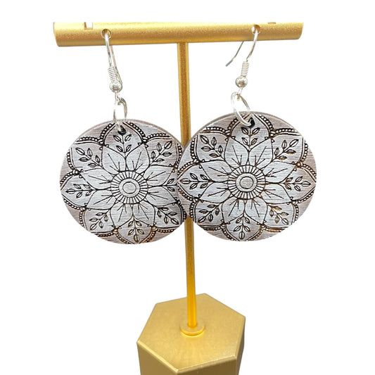 Boho Flower Dangle Earrings