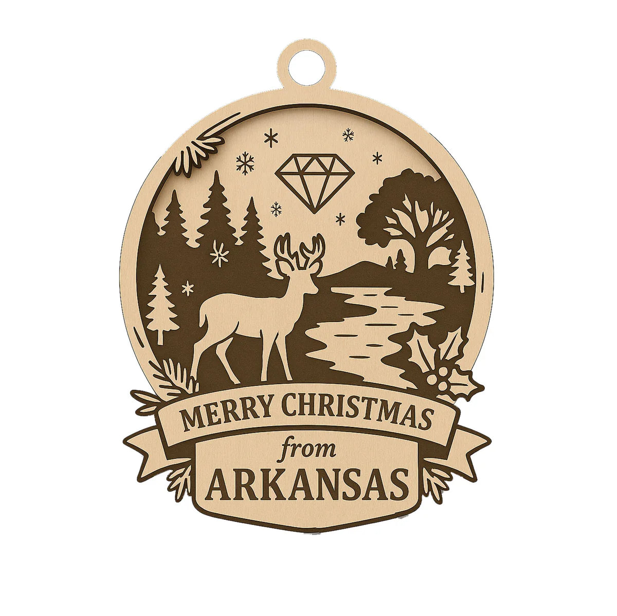 Across America Ornaments