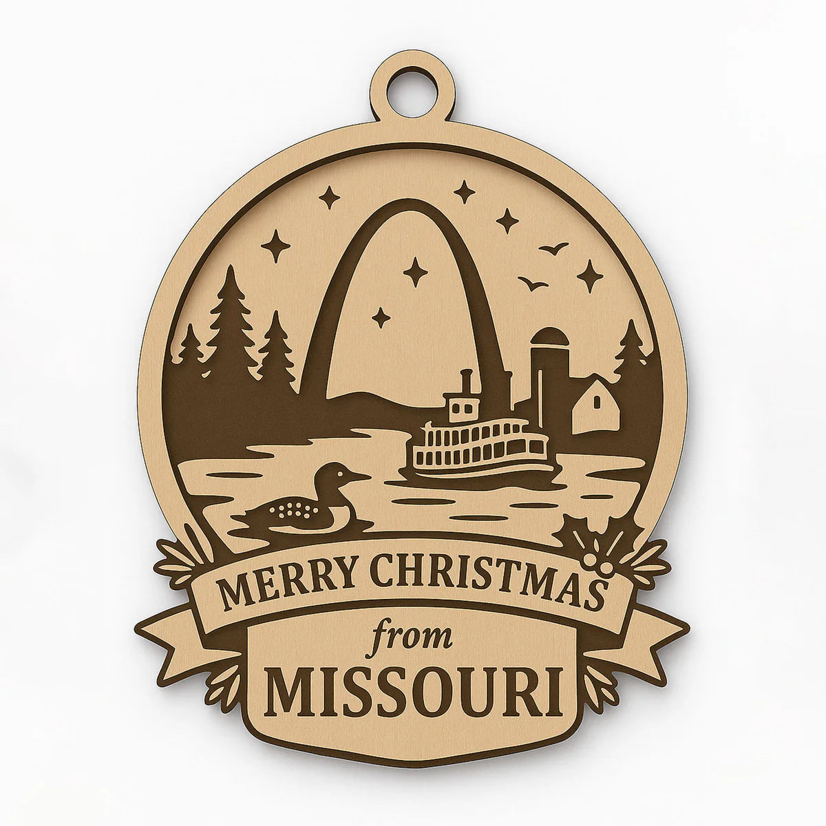 Across America Ornaments
