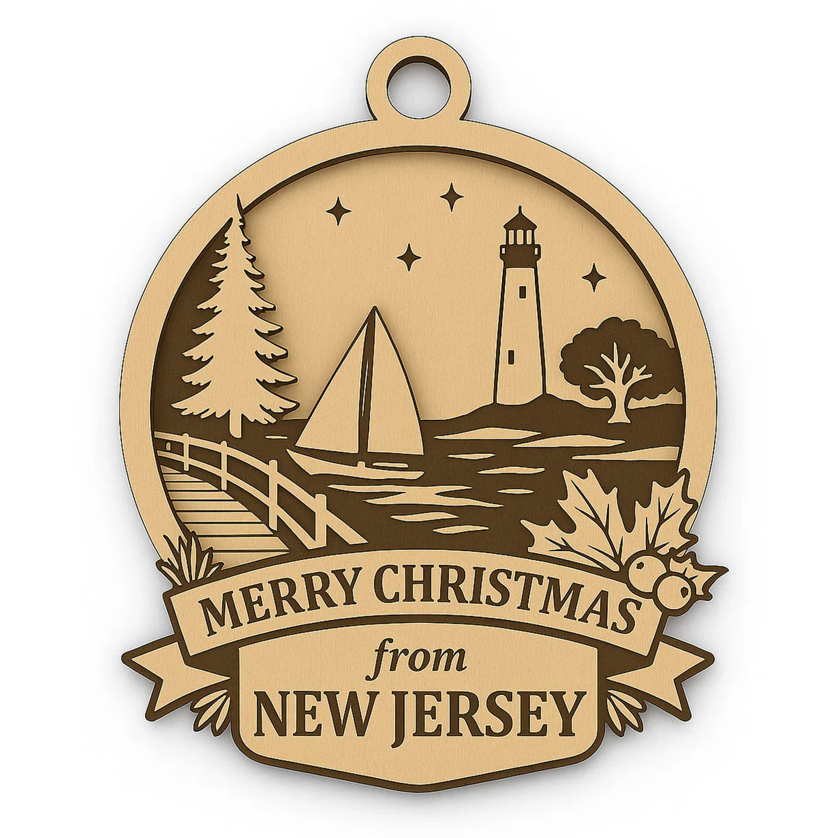 Across America Ornaments