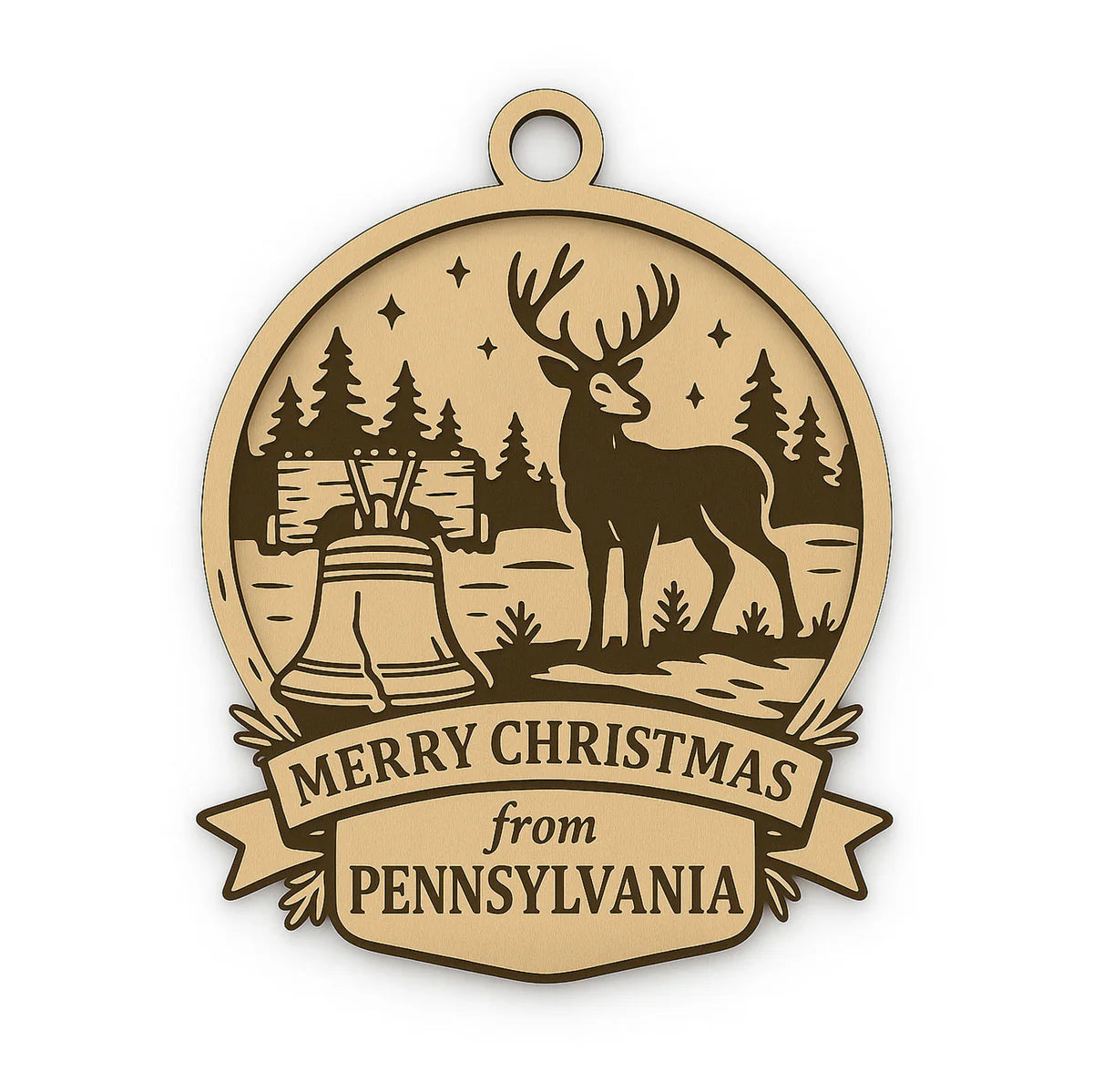 Across America Ornaments