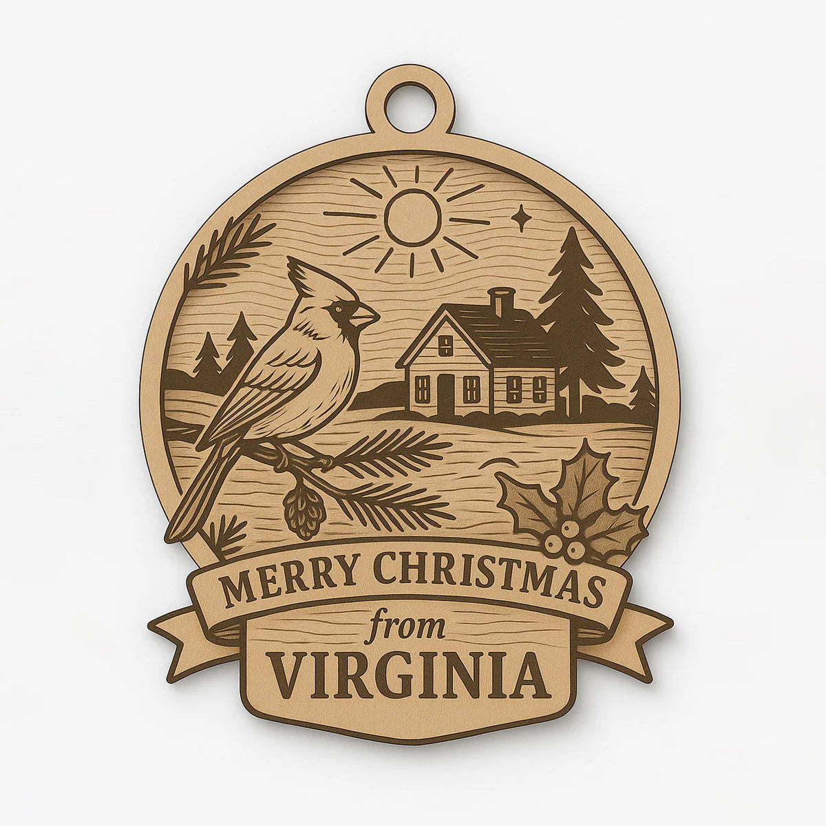 Across America Ornaments
