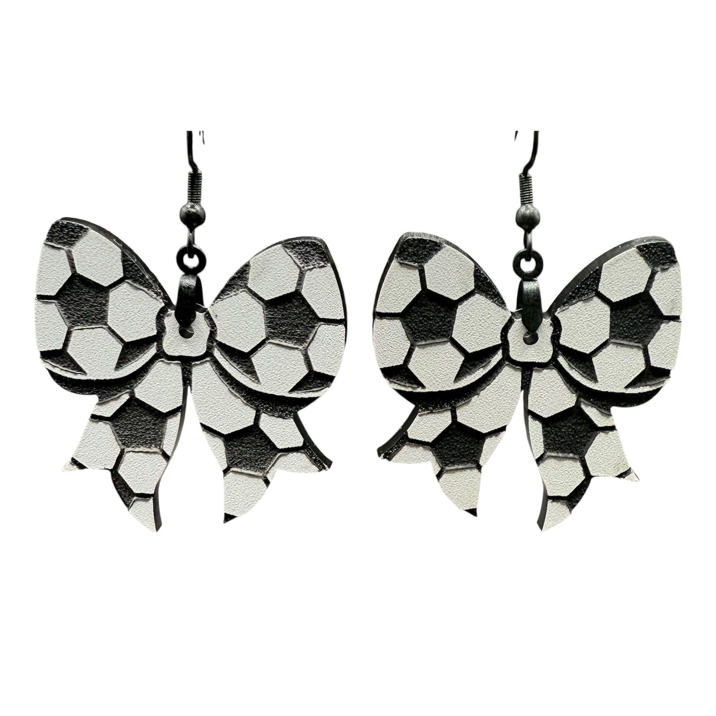Sports Bow Earrings