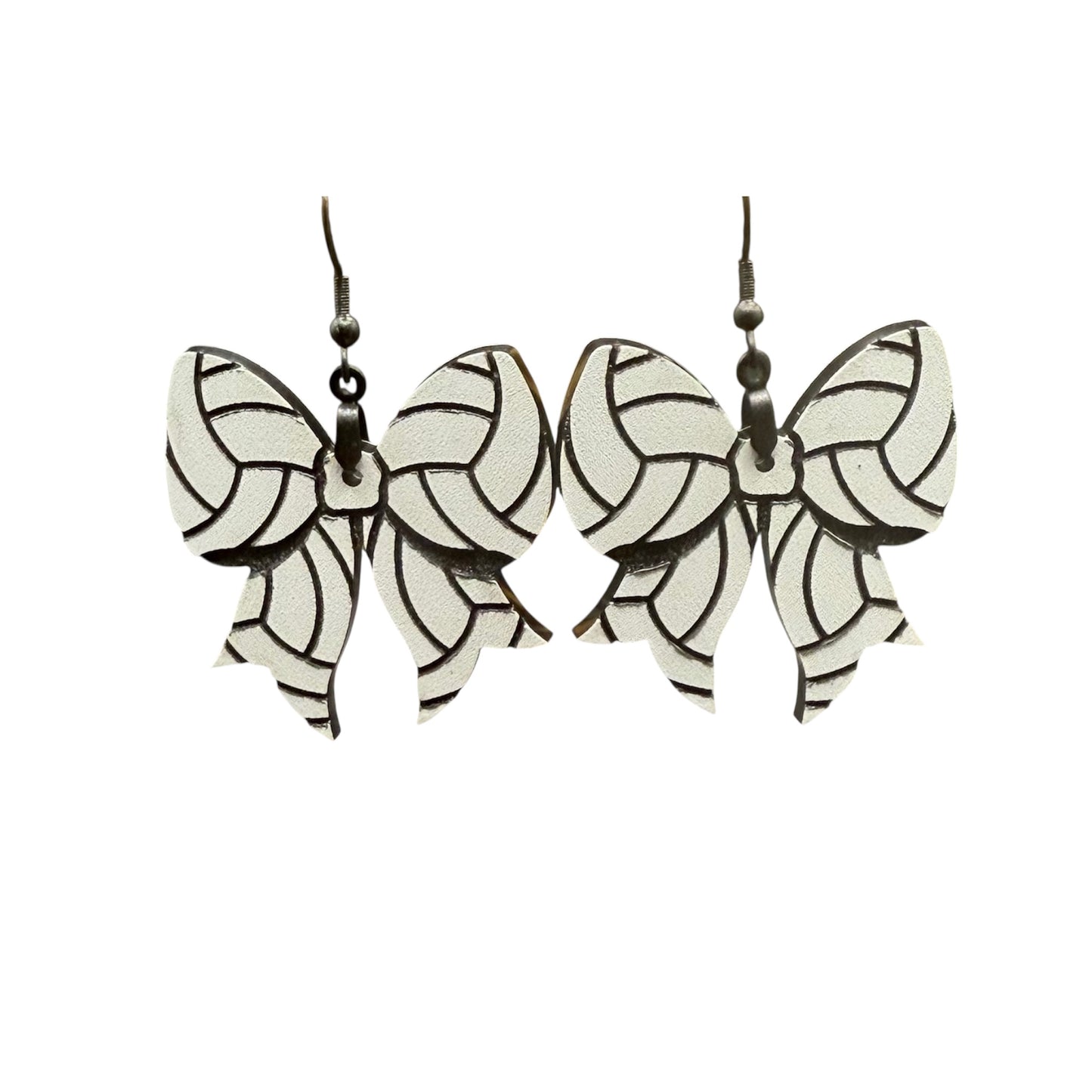 Sports Bow Earrings
